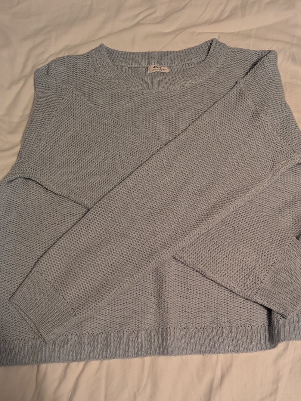 Women's Cardigan In Light Blue Size XL